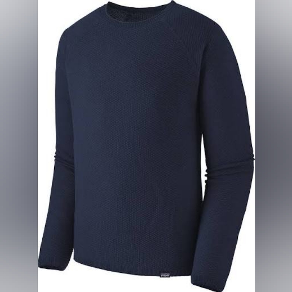 Patagonia Mens Mid-weight Capilene Long Sleeve in navy Size XL